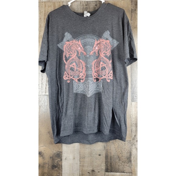 Two Dragons Tee Size XL - Picture 1 of 4